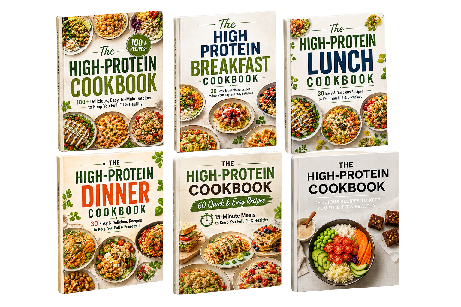 The Complete High-Protein Cookbook Bundle