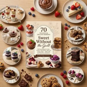 Sweet Without the Guilt: 70 Delicious & Healthy Desserts to Satisfy Your Sweet Cravings (Digital Cookbook)