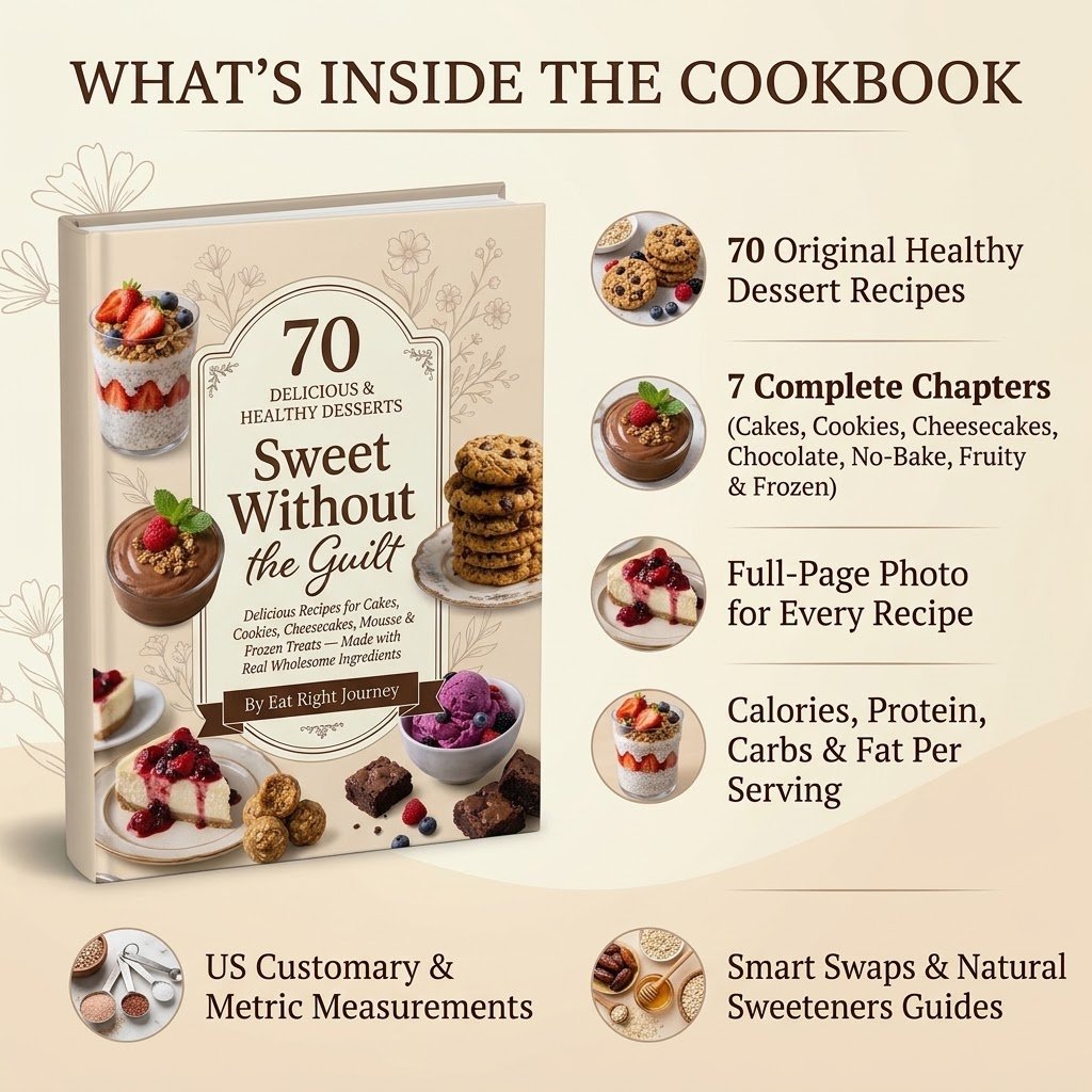 Sweet Without the Guilt: 70 Delicious & Healthy Desserts to Satisfy Your Sweet Cravings (Digital Cookbook) - Image 2