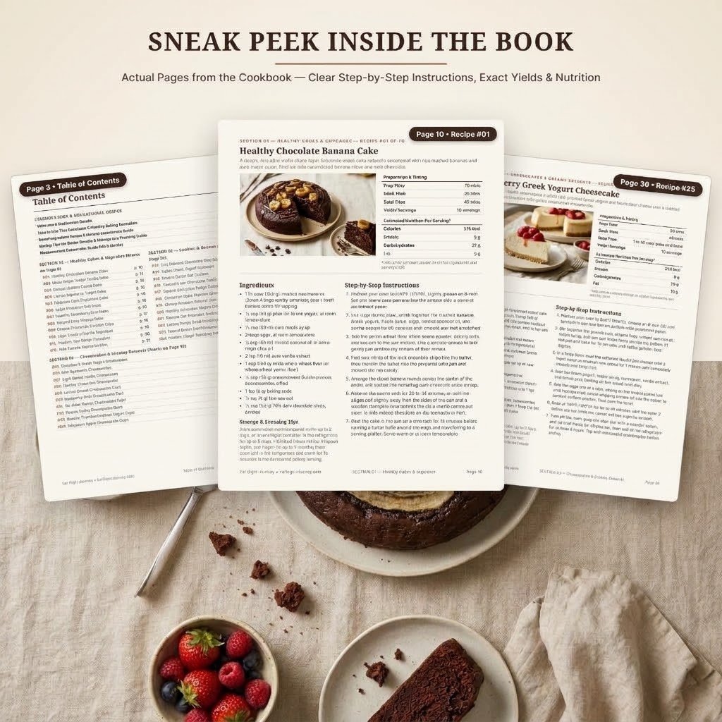 Sweet Without the Guilt: 70 Delicious & Healthy Desserts to Satisfy Your Sweet Cravings (Digital Cookbook) - Image 3
